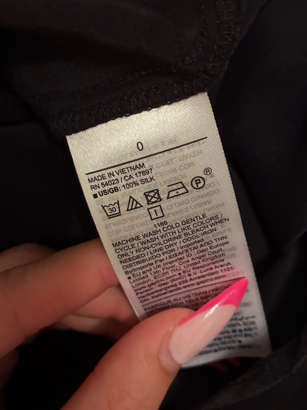 Banana Republic Black Satin Cross-Back Backless Dress - Picture 6 of 6